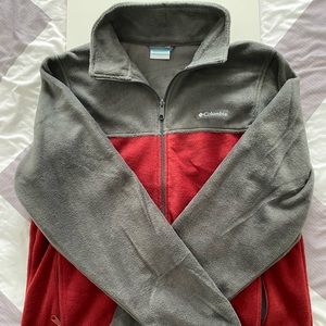 Columbia fleece lightweight jacket